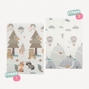 Educational foam mat -Forest 120 I 180 cm