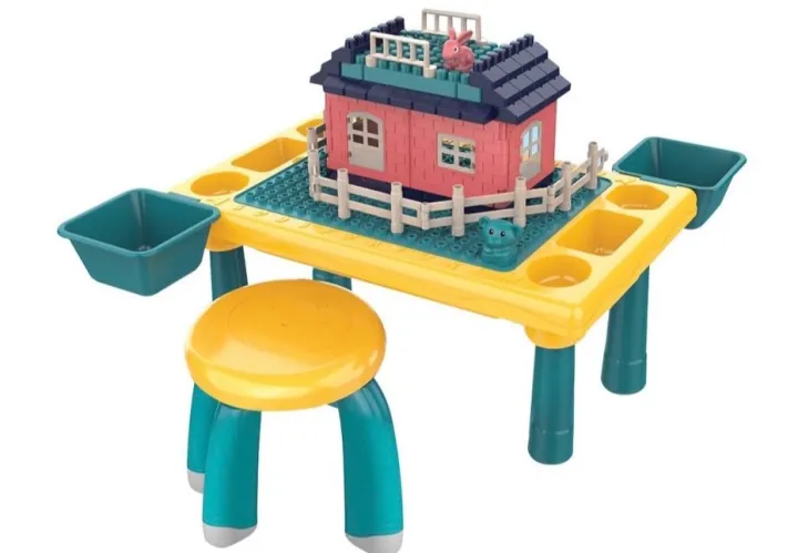 Bebes Multifunctional toy block table