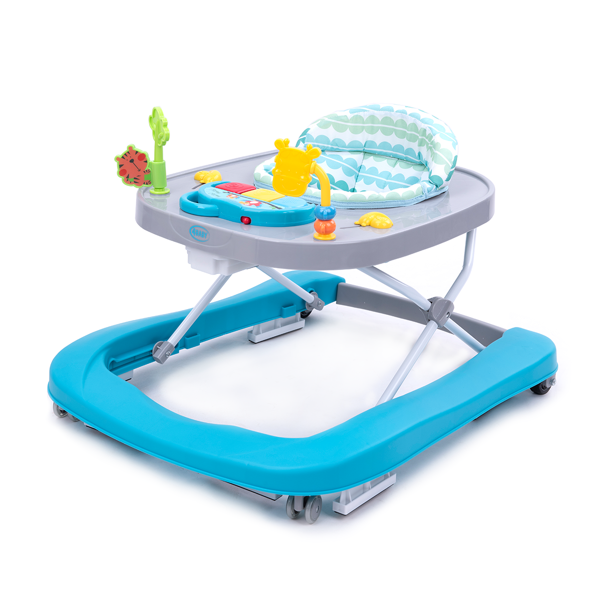 4BABY walker WALKN PUSH turquoise