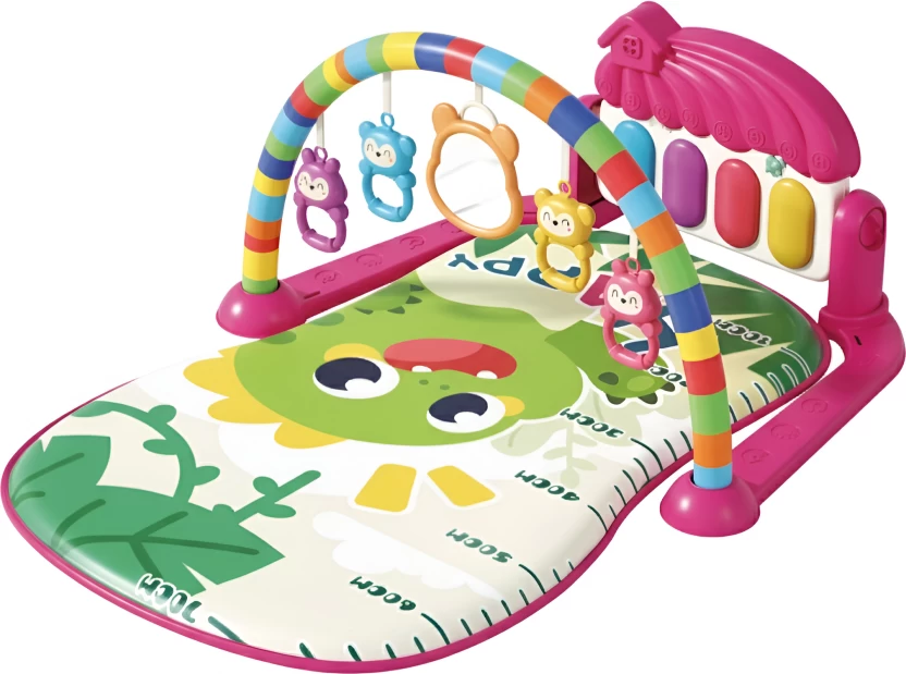 Baby Gym piano gym Dino pink