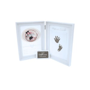 Double Print frame - White