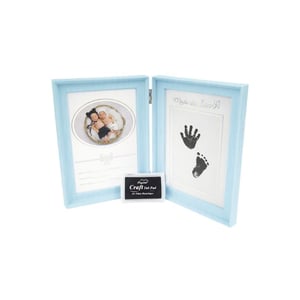 Double Print frame - Blue