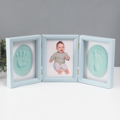 Desk Clay Print frame - Blue