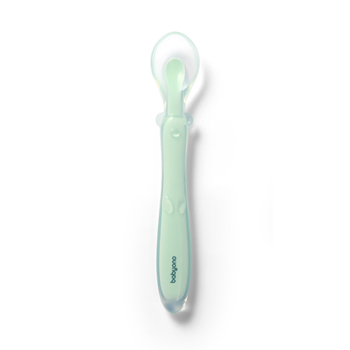 Flexibile Silicon spoons BABYONO mint